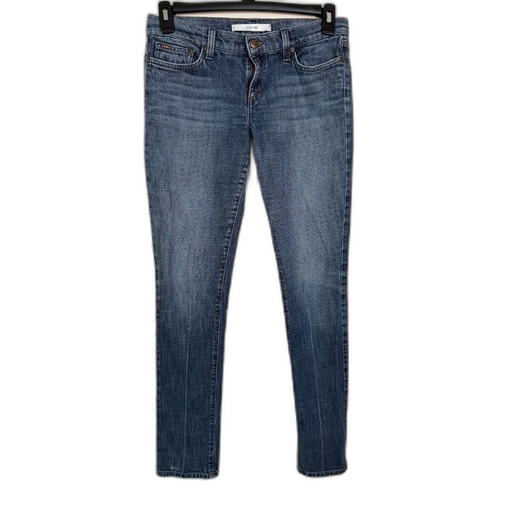 Joe’s Jeans Women’s Size 26 Cigarette Straight Leg Blue Denim Stretch Jeans